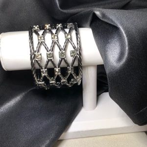 Lia Sophia New Bracelet, Grey Austrian Crystals